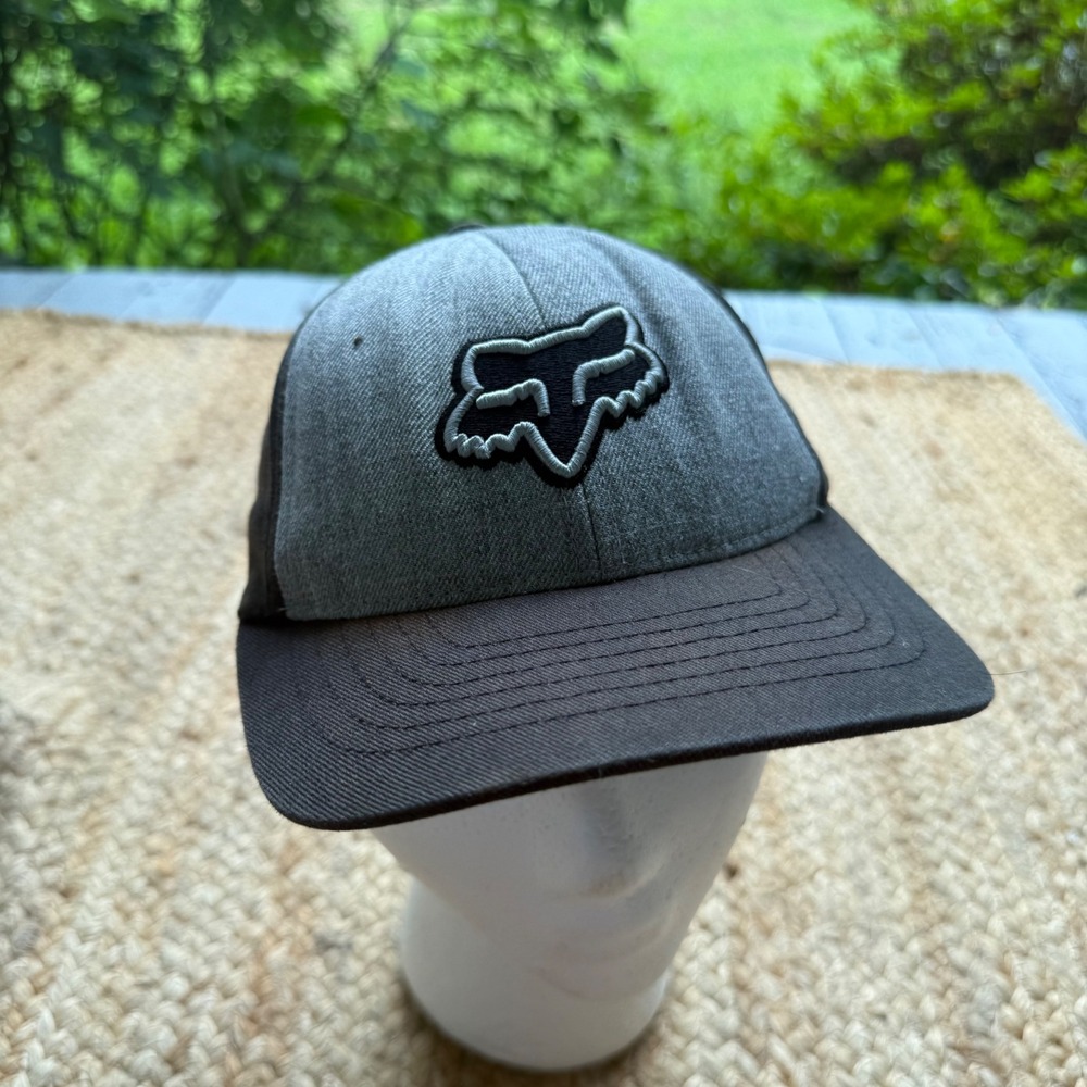 Fox Racing Hat Youth OSFM Flexfit Vintage Y2K Motocross Cap Streetwear style